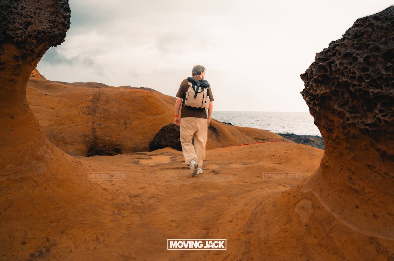 20+ best things to do in taipei (by an expert) 36 things to do in taipei A person with a backpack walks on a rocky, orange terrain toward the sea, surrounded by weathered rock formations under a cloudy sky—reminiscent of exploring the best things to do in taipei’s unique landscapes. -copyright-moving-jack. Com