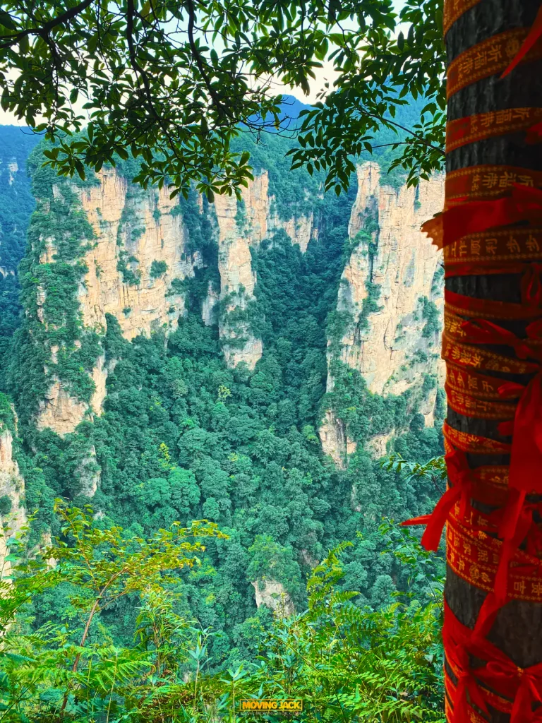 Een bezoek aan de avatarbergen (zhangjiajie) 15 avatarbergen Chinese linten movingjack • avatar bergen