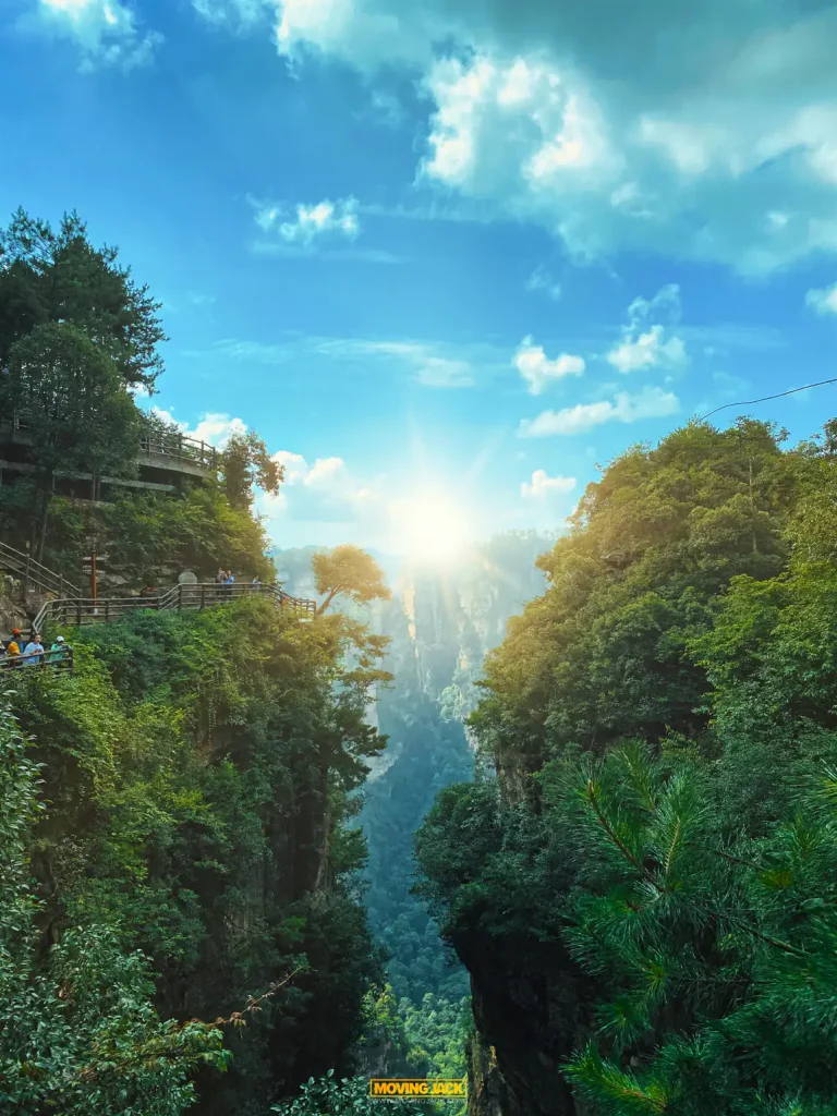 Een bezoek aan de avatarbergen (zhangjiajie) 13 avatarbergen Natuurlijke brug zhangjiajie movingjack • avatar bergen
