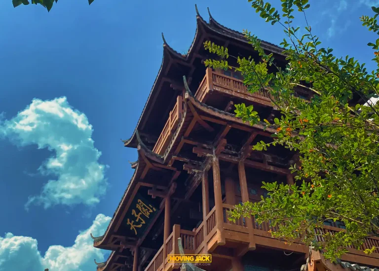 Een bezoek aan de avatarbergen (zhangjiajie) 16 avatarbergen Tempel avatar bergen movingjack • avatar bergen
