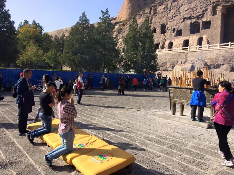 A festival in the mongolian desert 3 Temple mongolia •